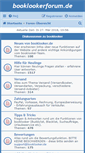 Mobile Screenshot of booklookerforum.de