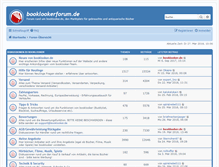 Tablet Screenshot of booklookerforum.de